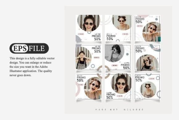 Download Social Media Puzzle Grid Post Banner - Banner Collection