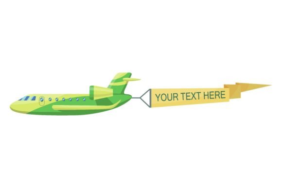 Download Aviation and Advertisement Concept. Crea - Premium Resources